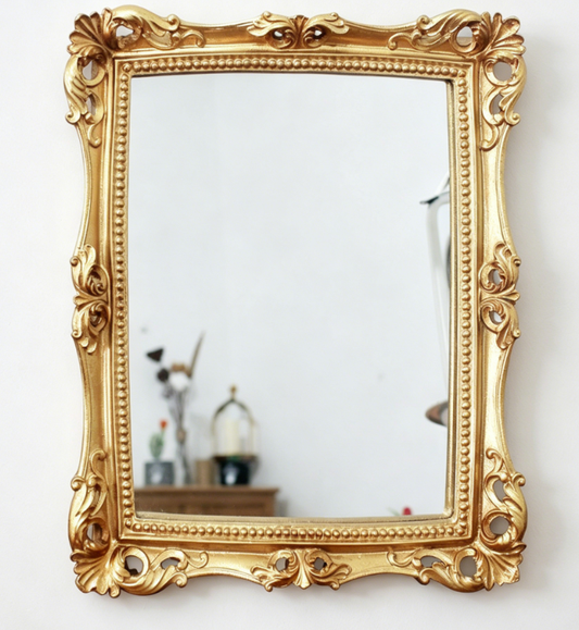 Oval Vintage Hanging Decorative Wall Mirror